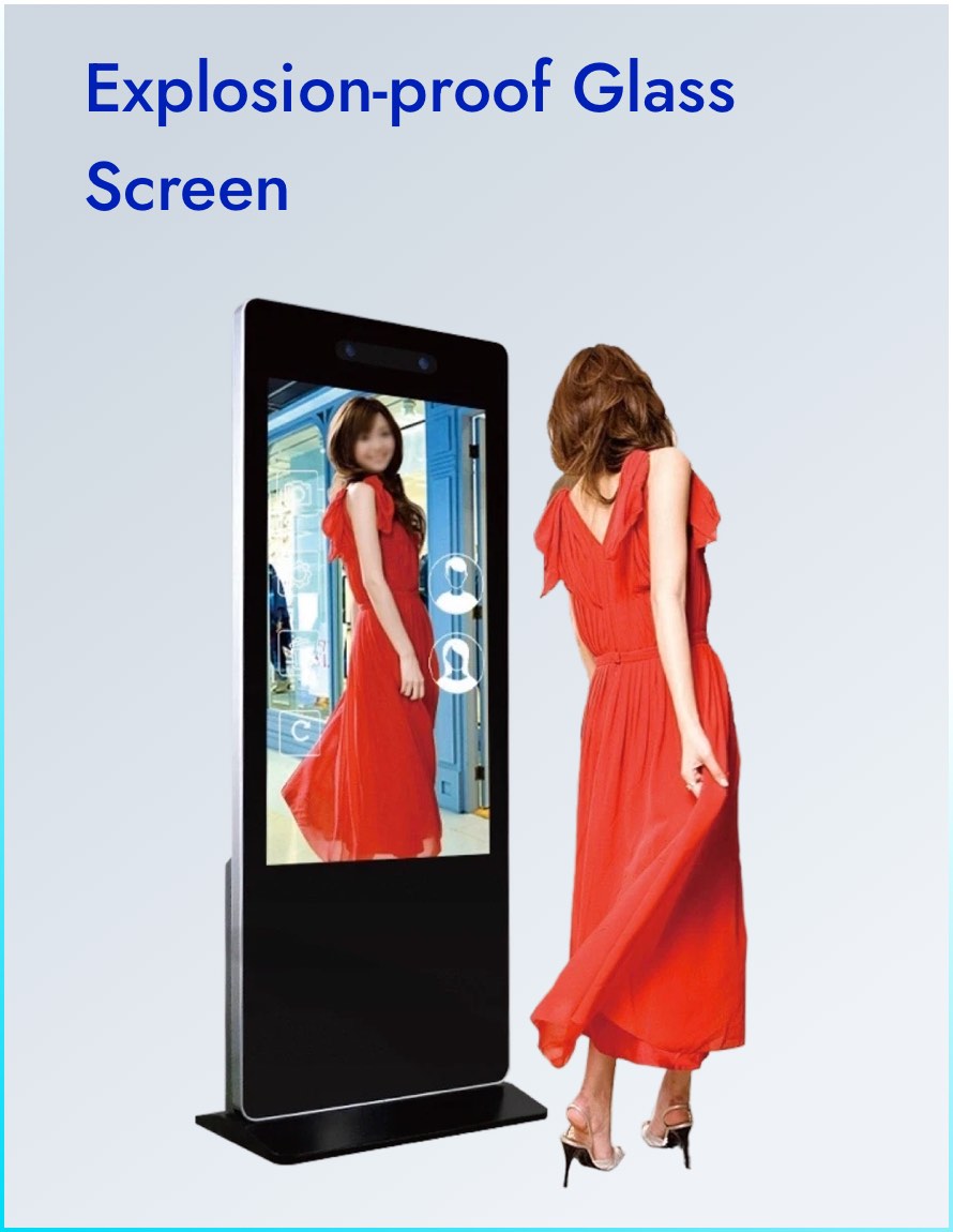 شاشة زجاجية مقاومة للانفجار