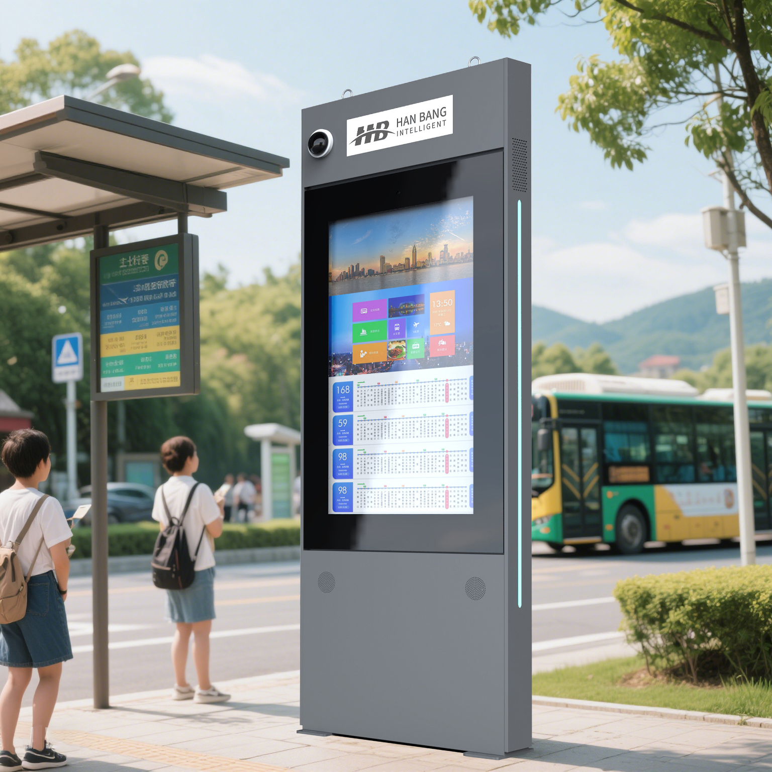Smart Bus Stops: السفر الحضري الأكثر ذكاءً ، أكثر ذكاءً