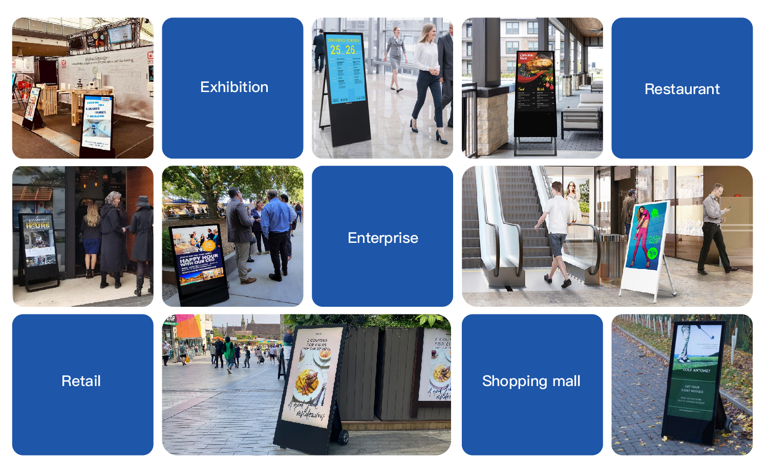 可移动式广告机 3