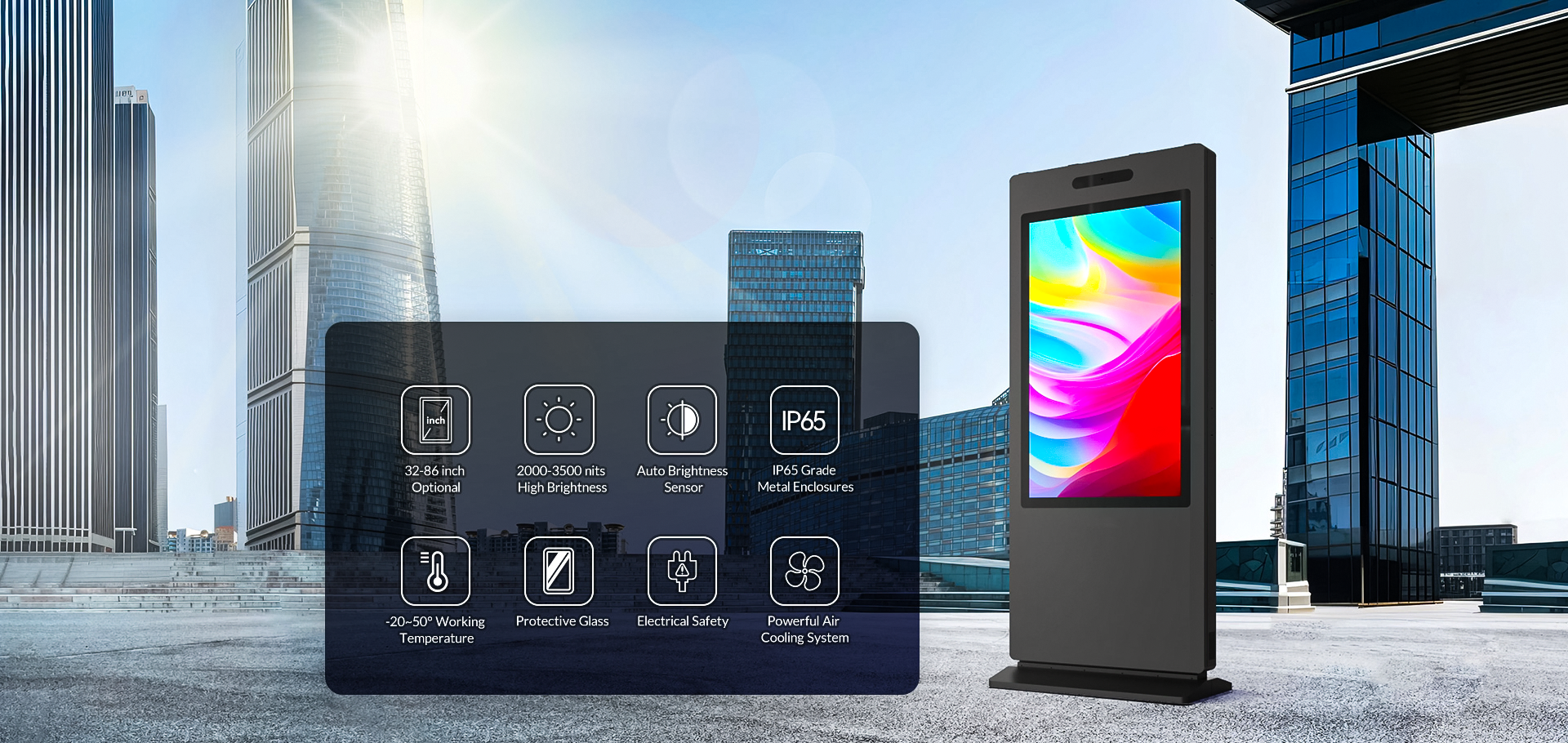 من 'الوسائط الخامسة' إلى المركز الذكي: تحليل متعمق ومخطط مستقبلي لآلة إعلانات LCD الخارجية