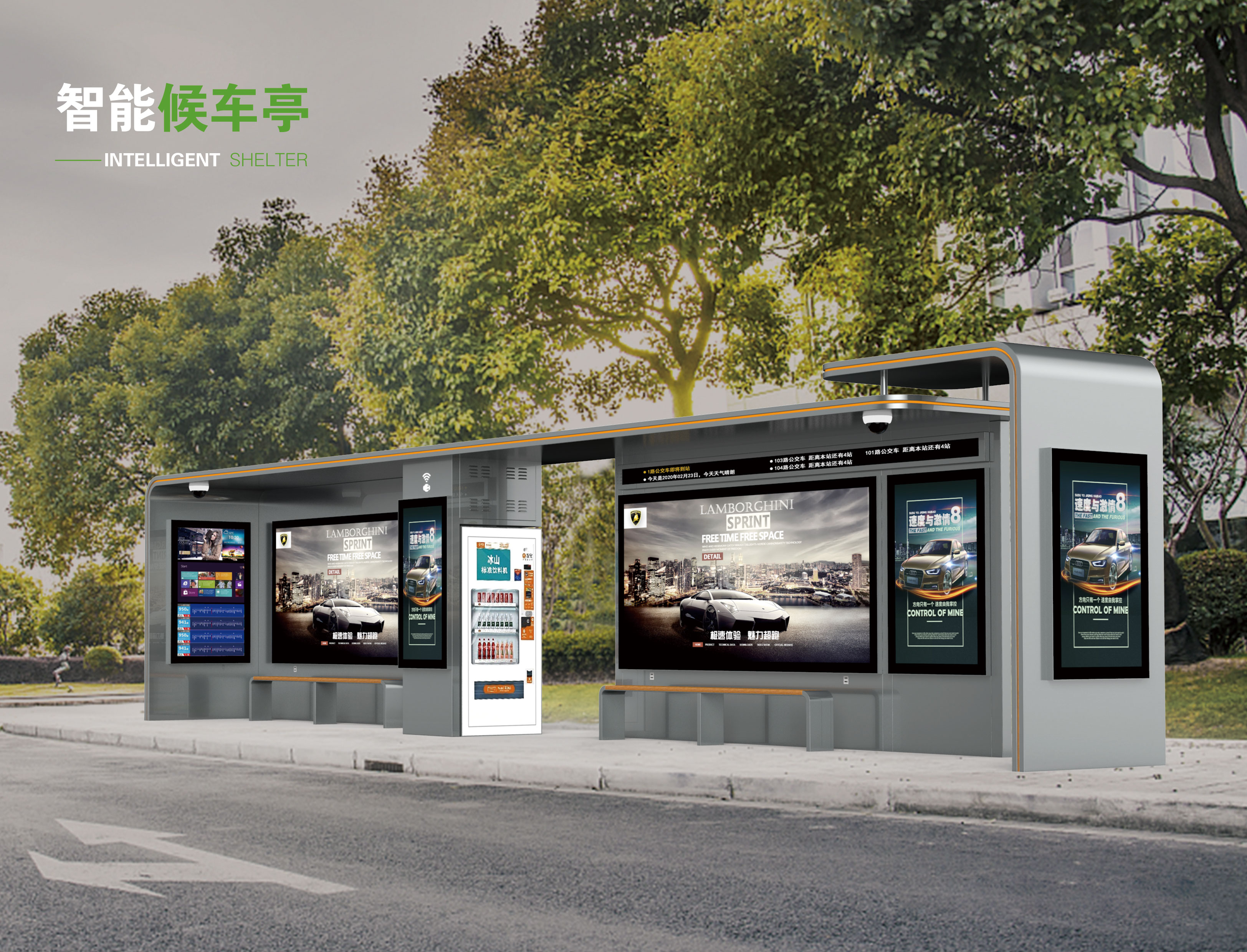 محطات الحافلات الإلكترونية مقابل العلامات التقليدية: مستقبل النقل الذكي هنا!